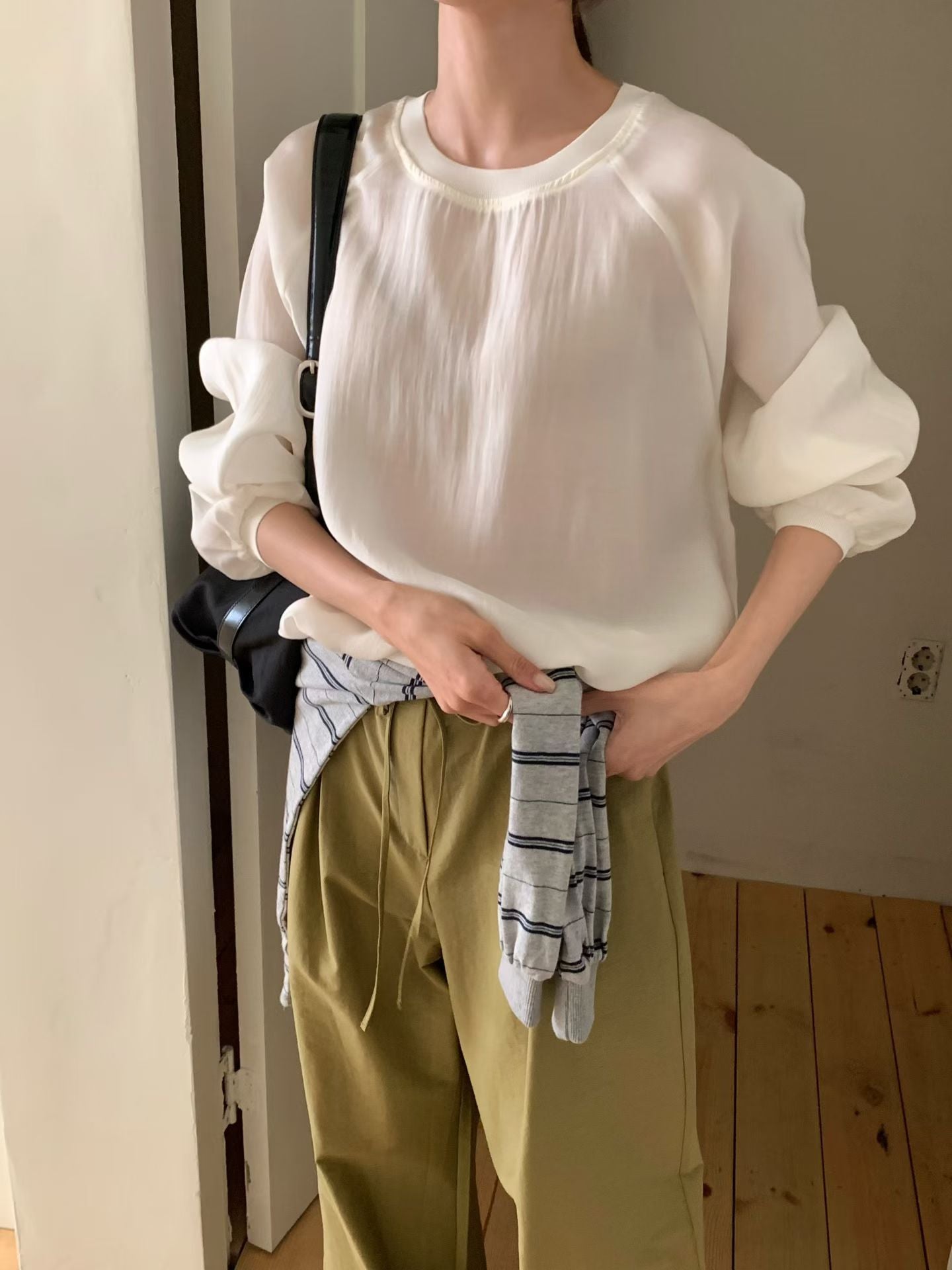 Half blouse string MTM-3col