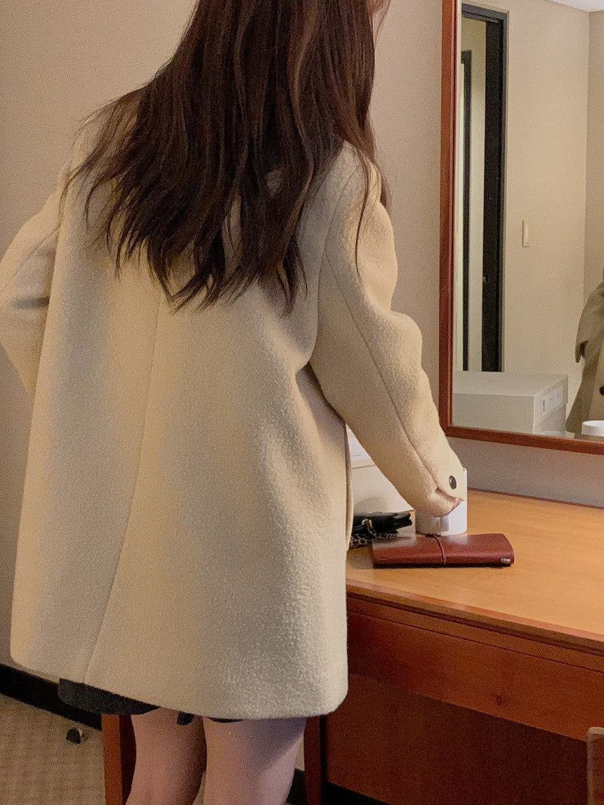 Lemiel wool coat-2col