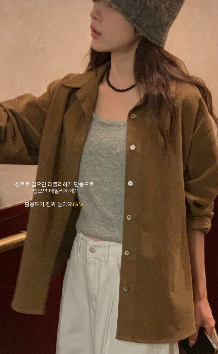 Corr bustier&cardigan-3col