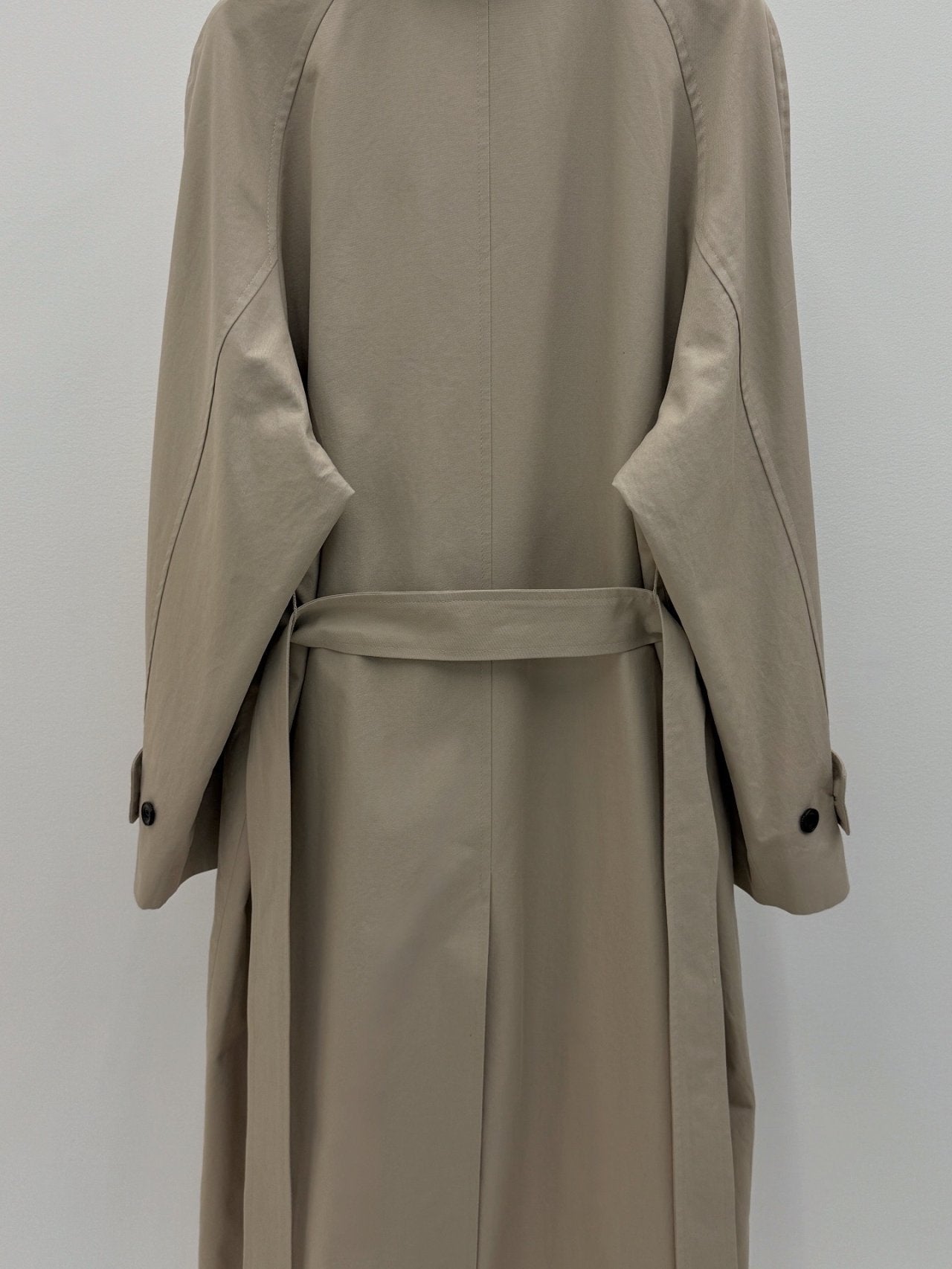 Barnet long trench coat