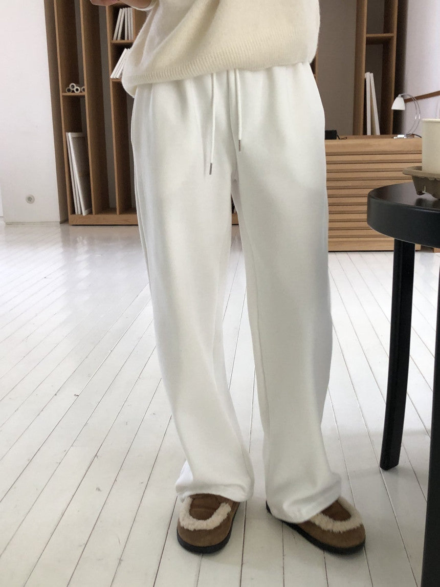 Soft string gimo training pants-4col