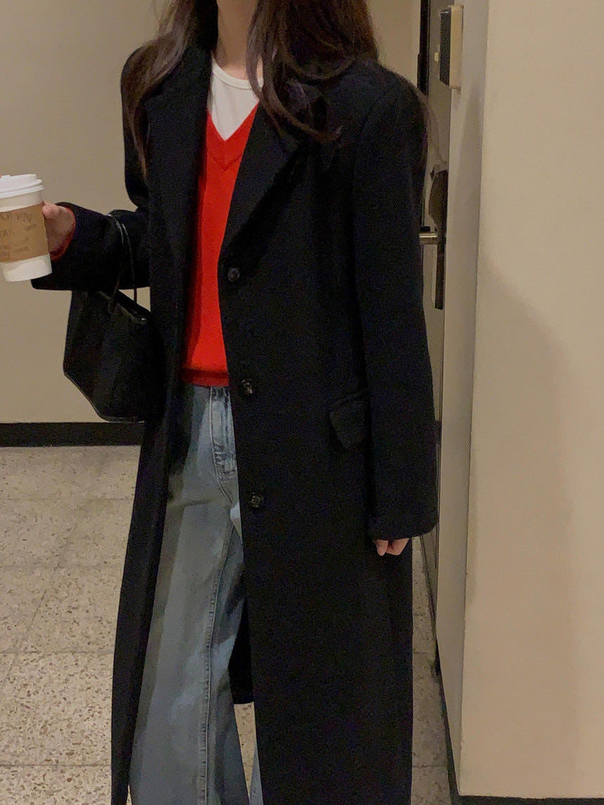 Wool single coat-3col