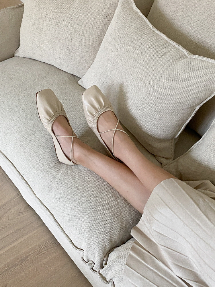 soft shirring flat