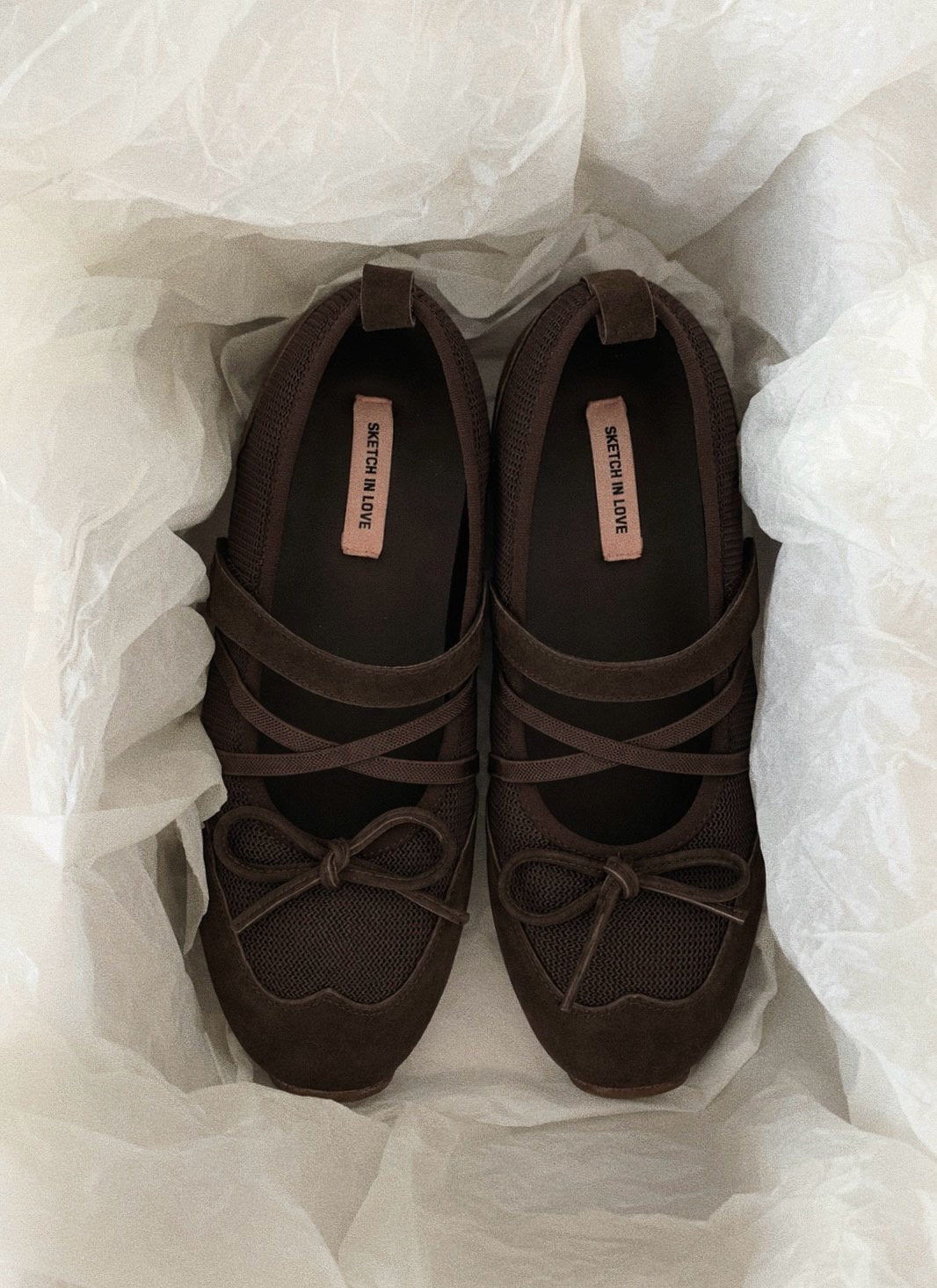 pavé ribbon sneakers-2col