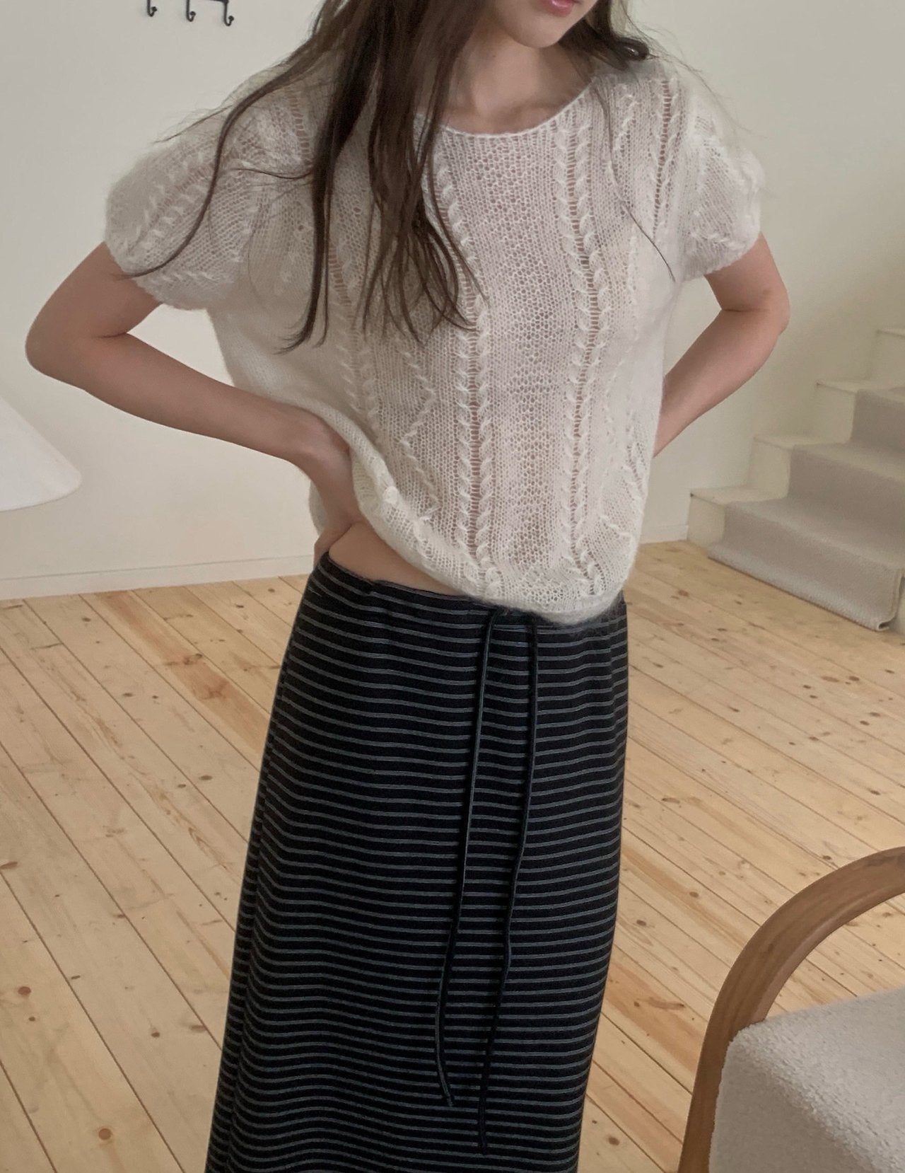 mohair knit-3col