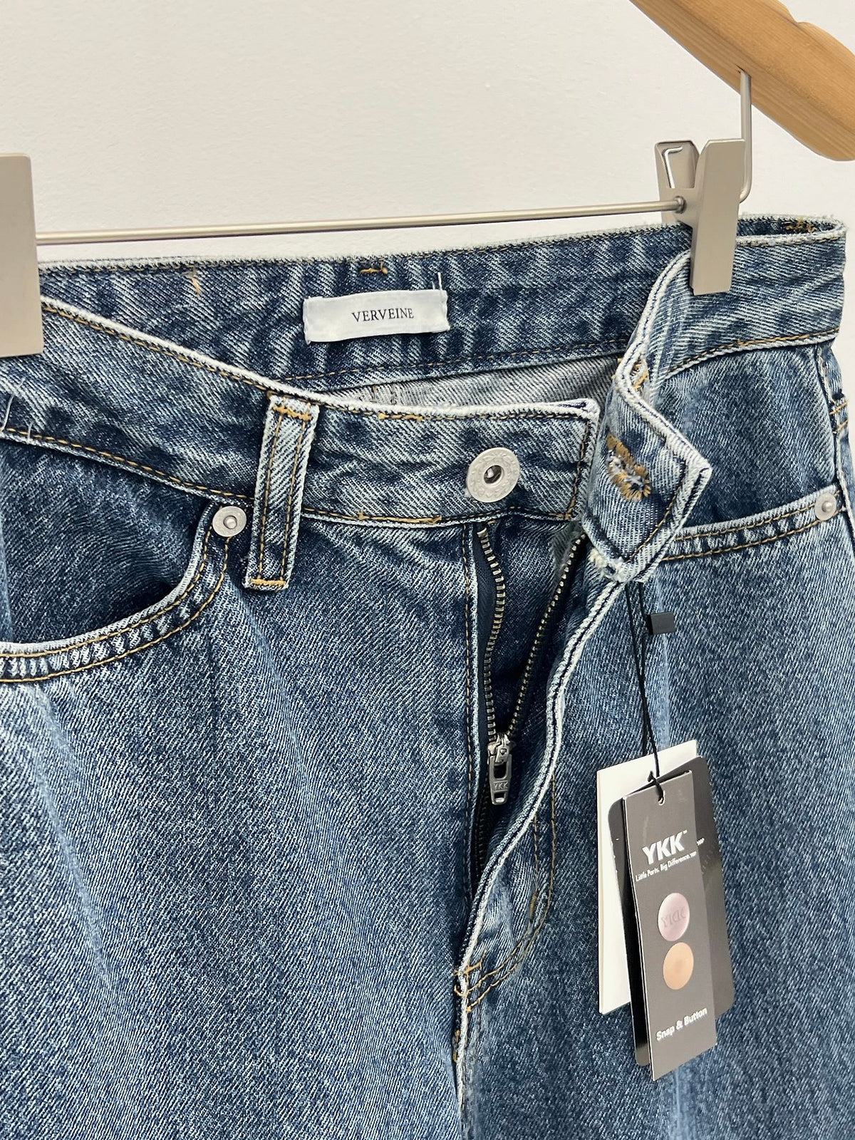 lien straight-fit denim