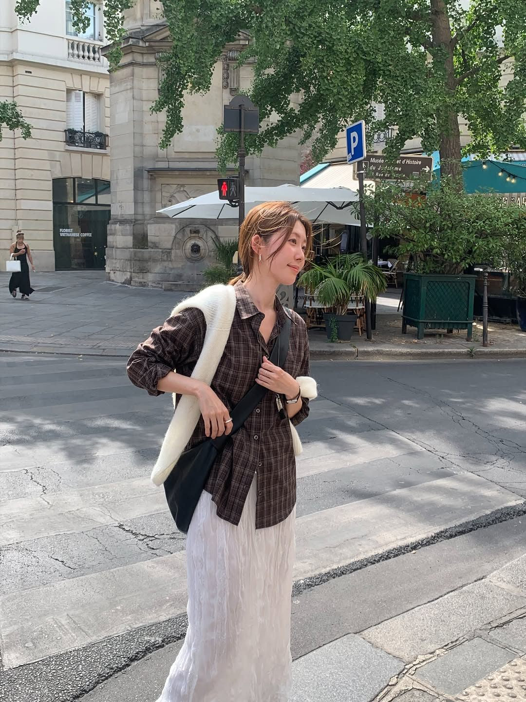 Daphne check shirt