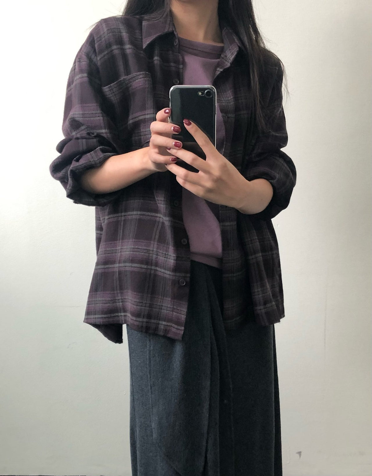 core check shirt-2col