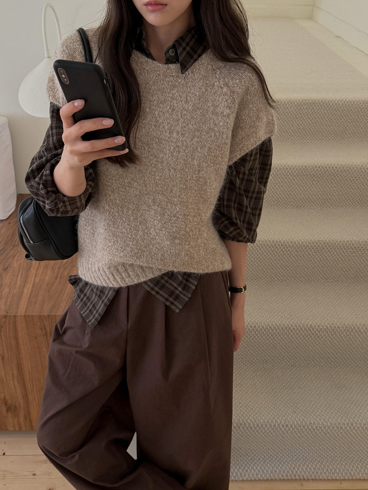 time check shirt-2col