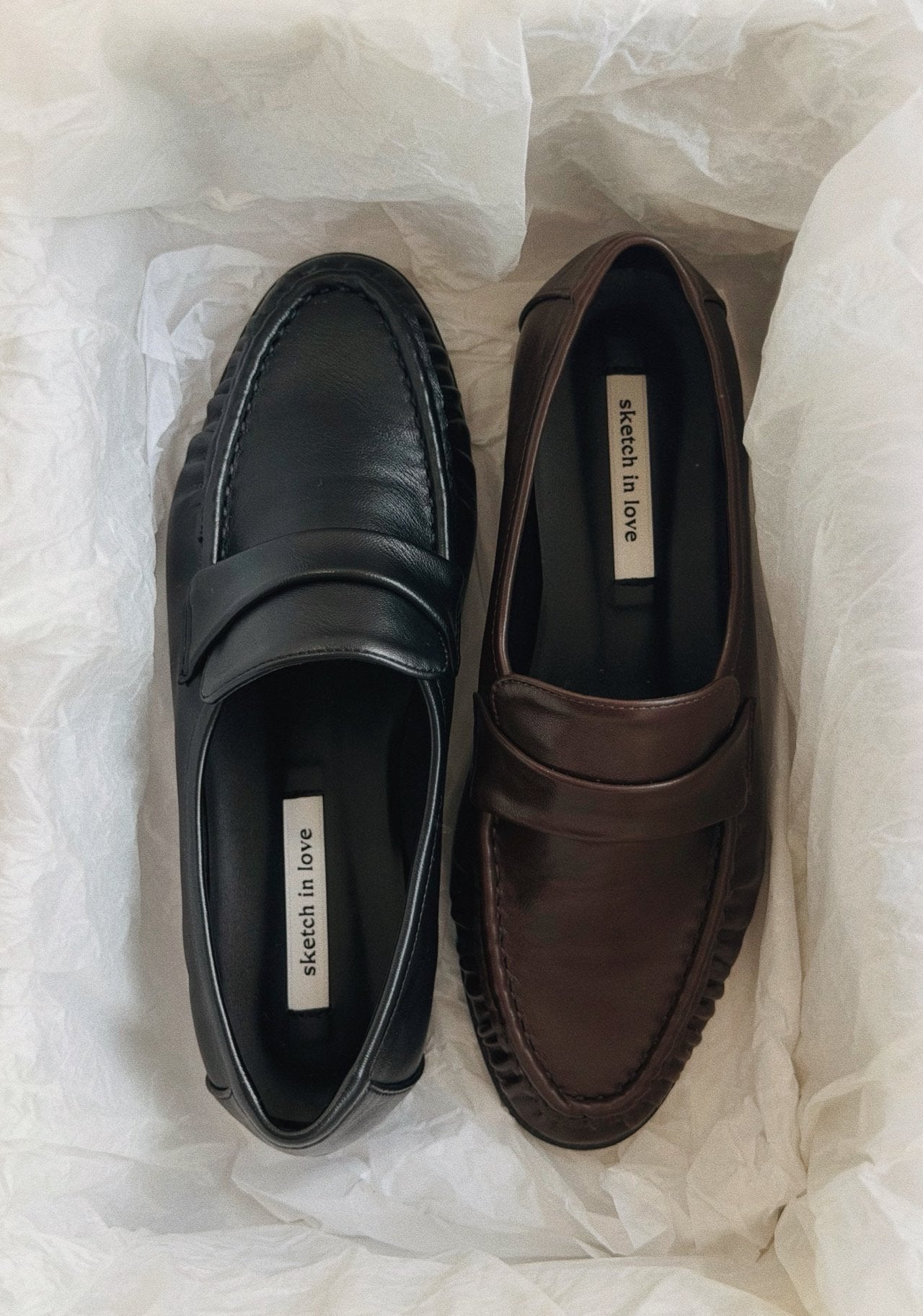 Classic Shirring Loafer