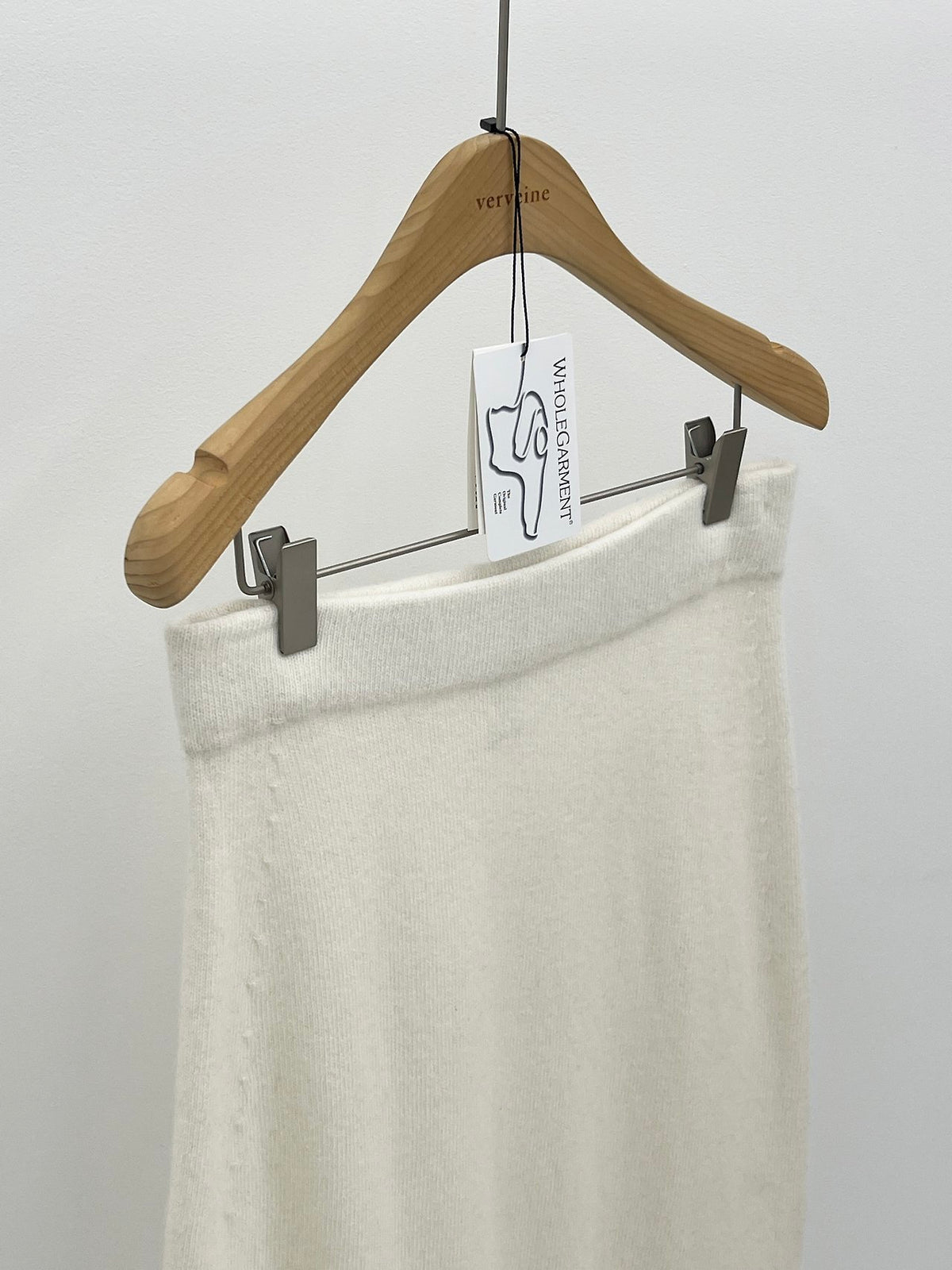 amel wholegarment cashmere long skirt-3col