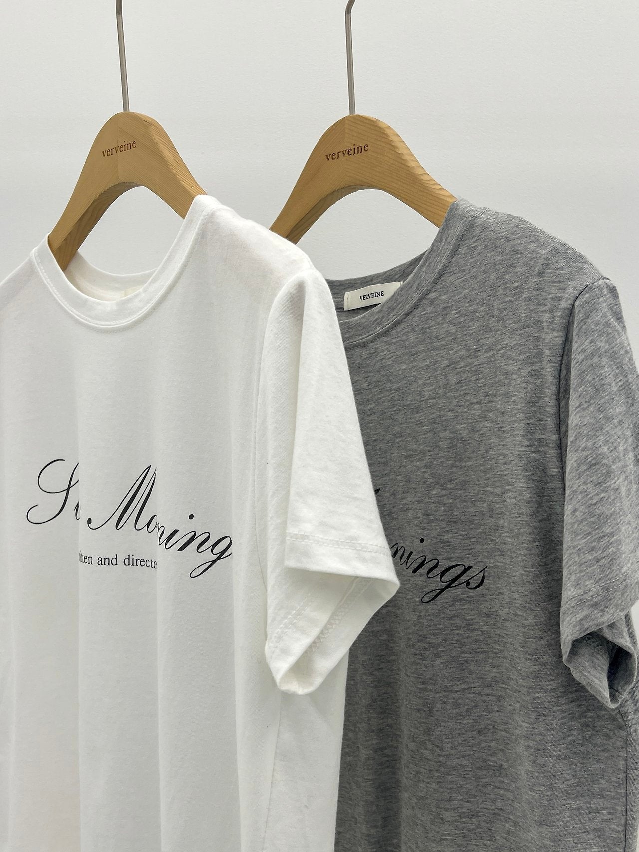 Slow Morning short sleeve T-2col