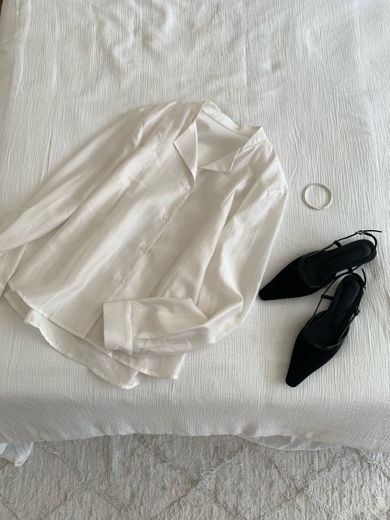 Dear collar blouse-3col