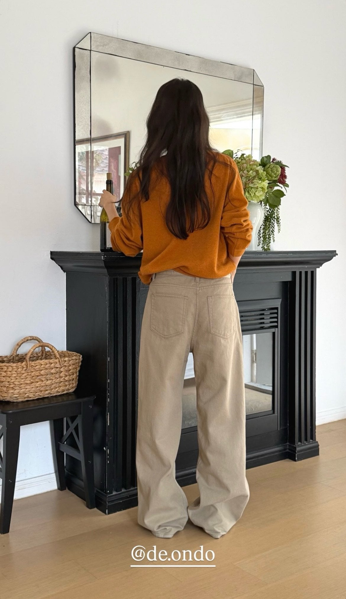 Deondo normal beige denim