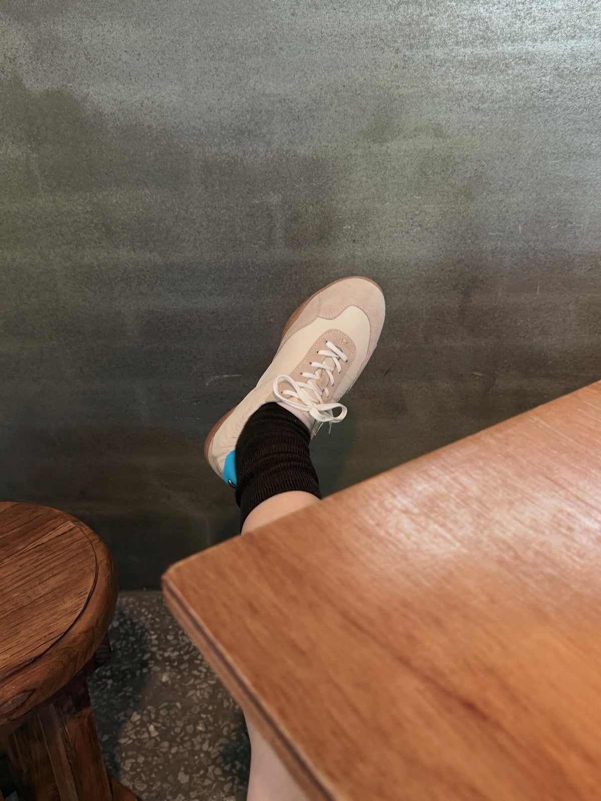 cloud suede sneakers-2col