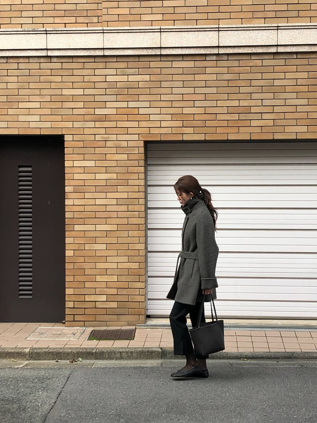 colette boucle handmade coat-2col