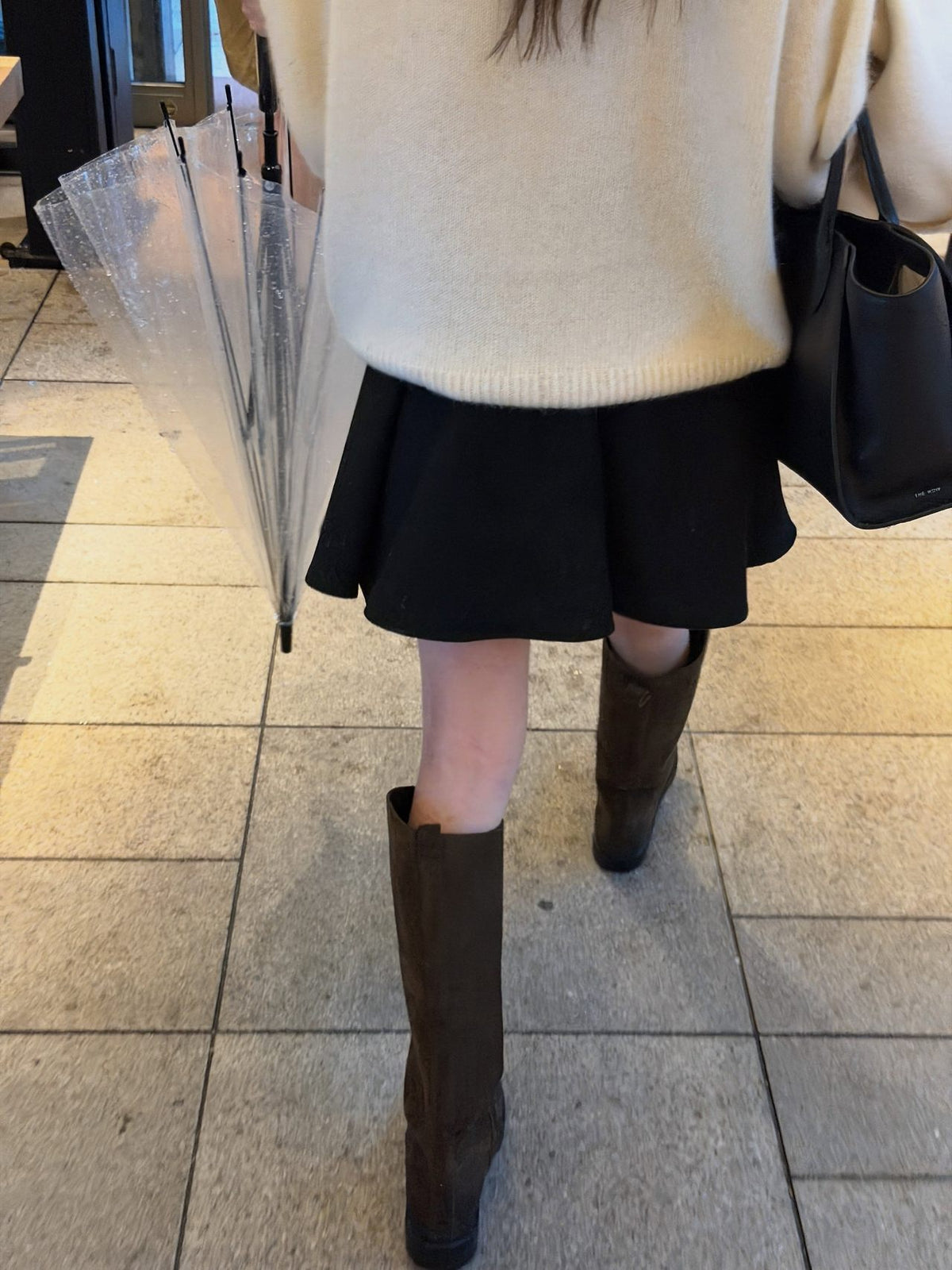 mabel flare mini skirt-2col