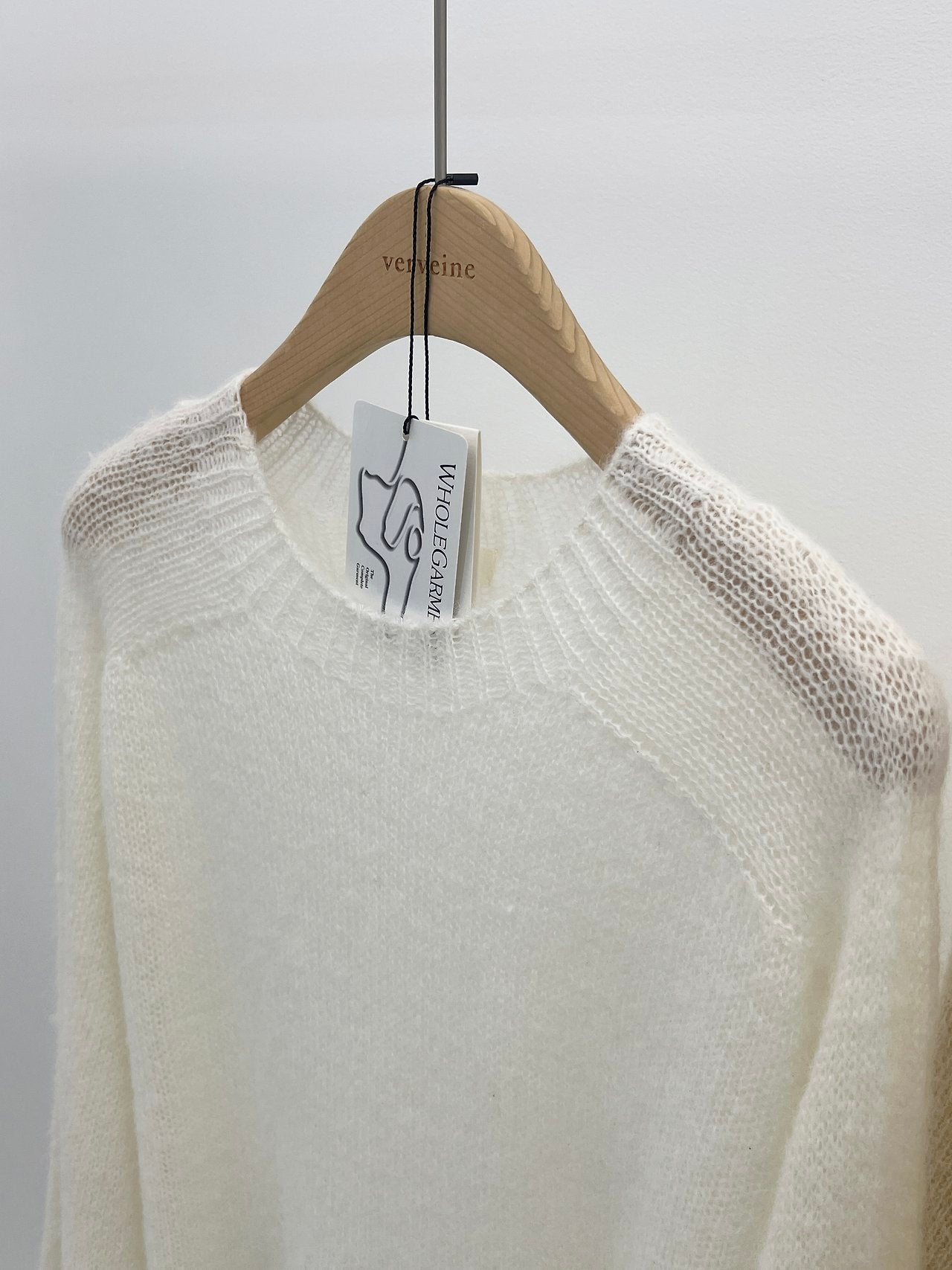Row mohair balloon knit-2col