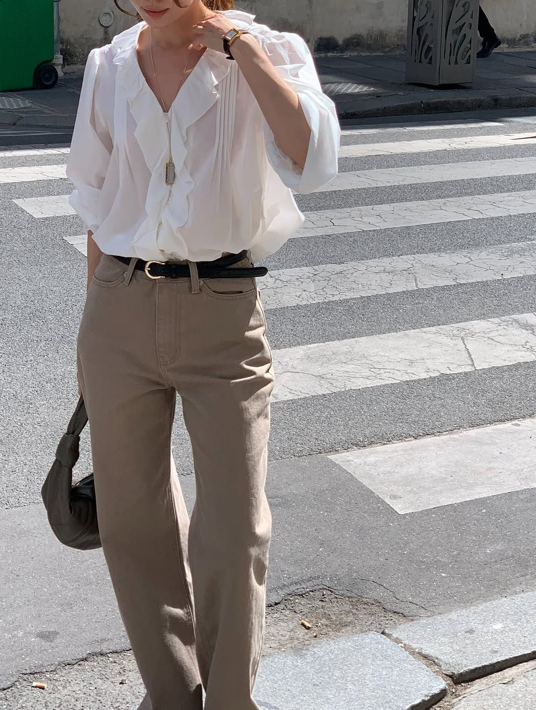 Margo ruffle blouse