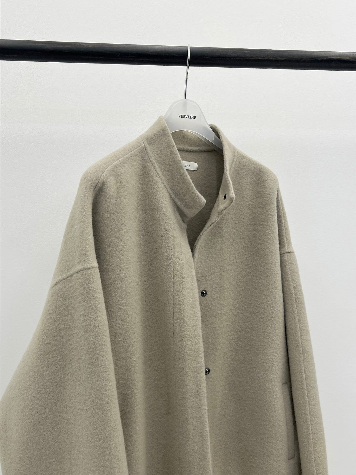 delphine wool handmade blouson-2col