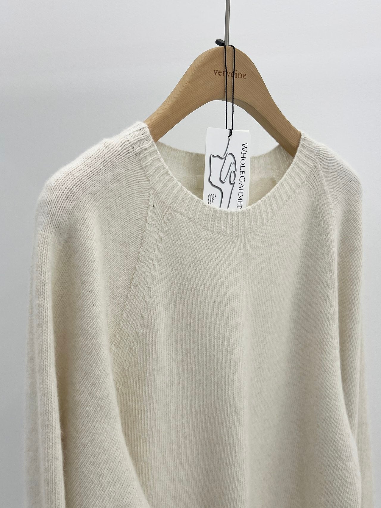 arlet raccoon round whole-garment knit-3col