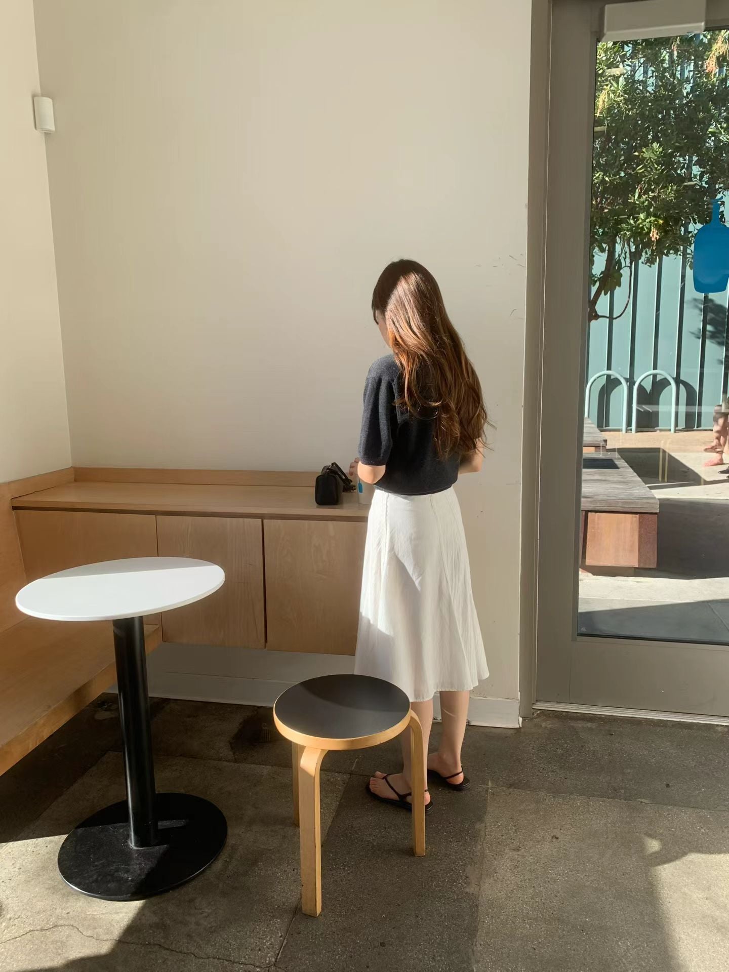 Ounce ray half knit-3col