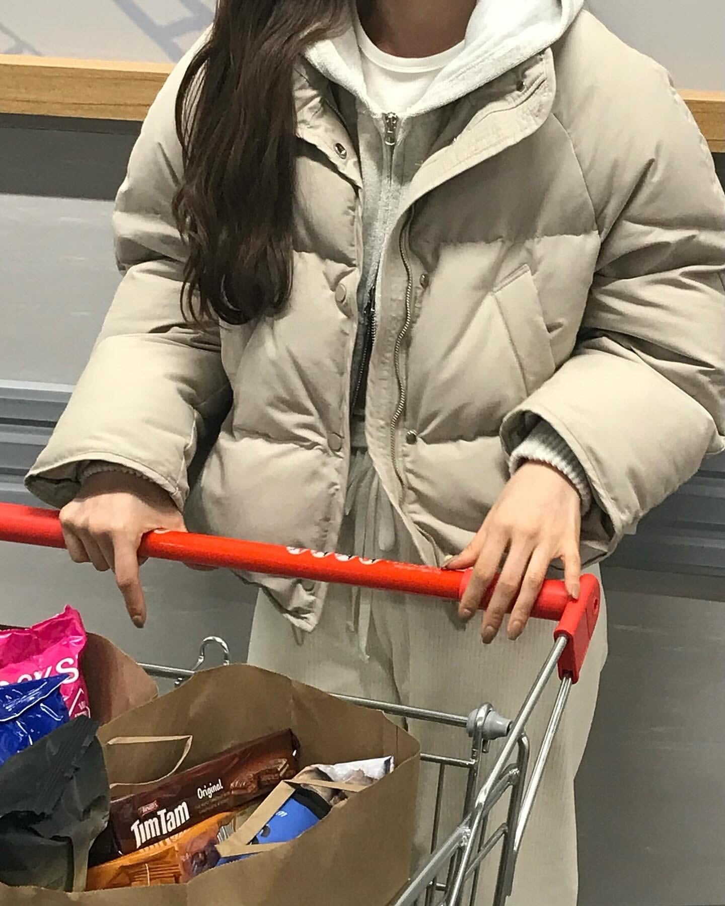 Carol goosedown short padding-2col