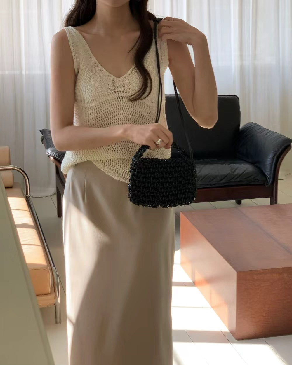 Ounce callum maxi skirt-2col