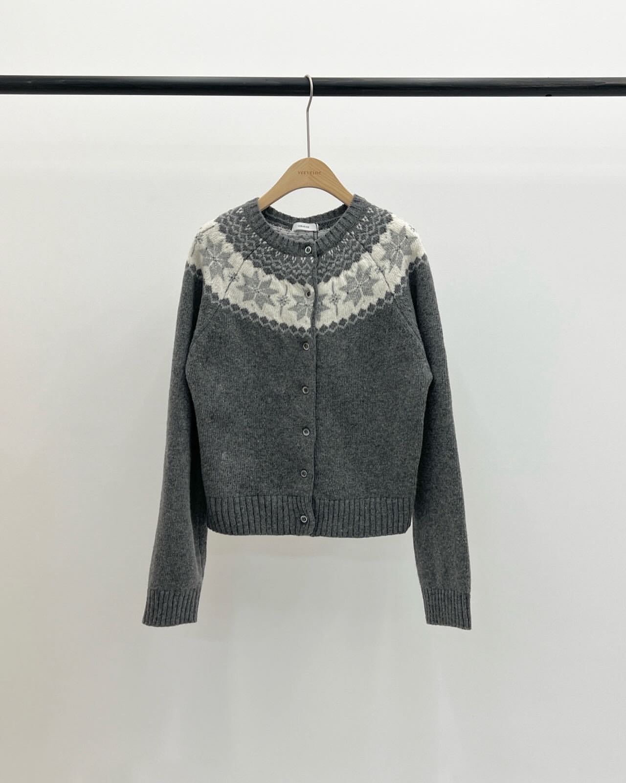 Otaru snowflake jagad cardigan-2col