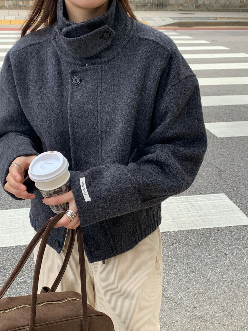 coco handmade short jacket-3col