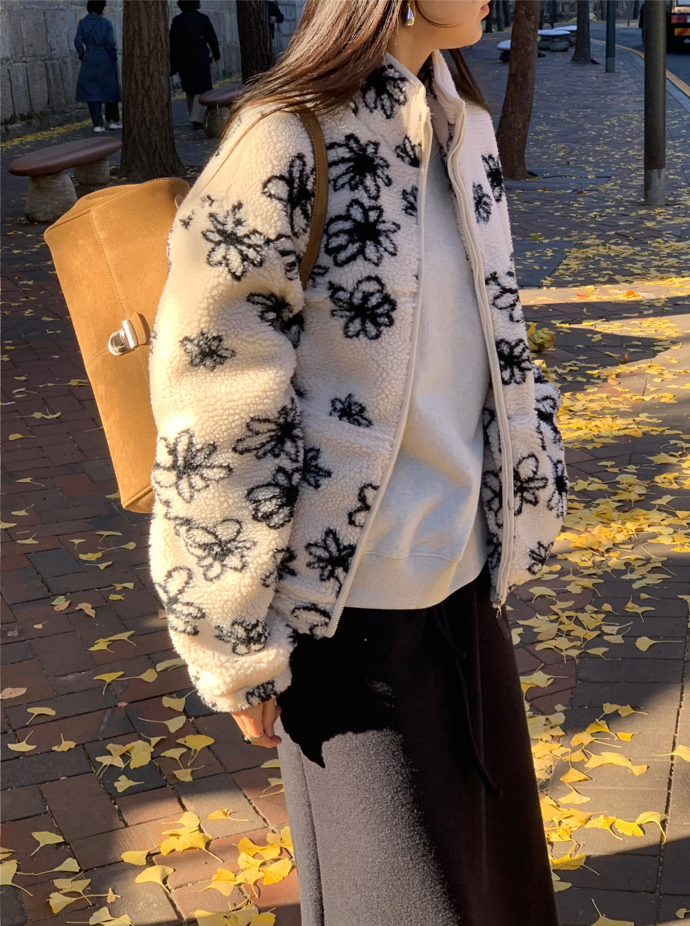 wool maxi skirt-3col