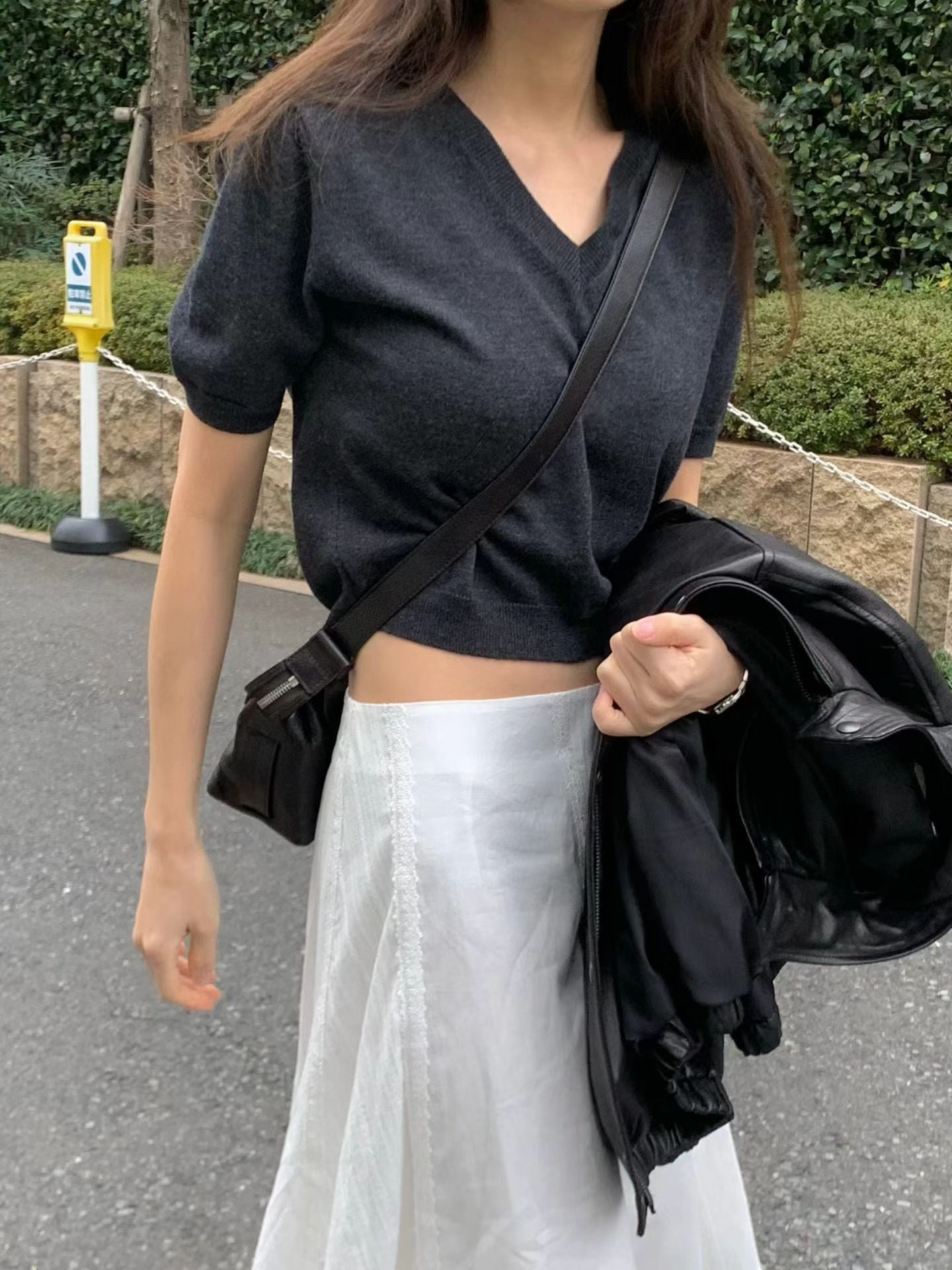 Ounce ray half knit-3col