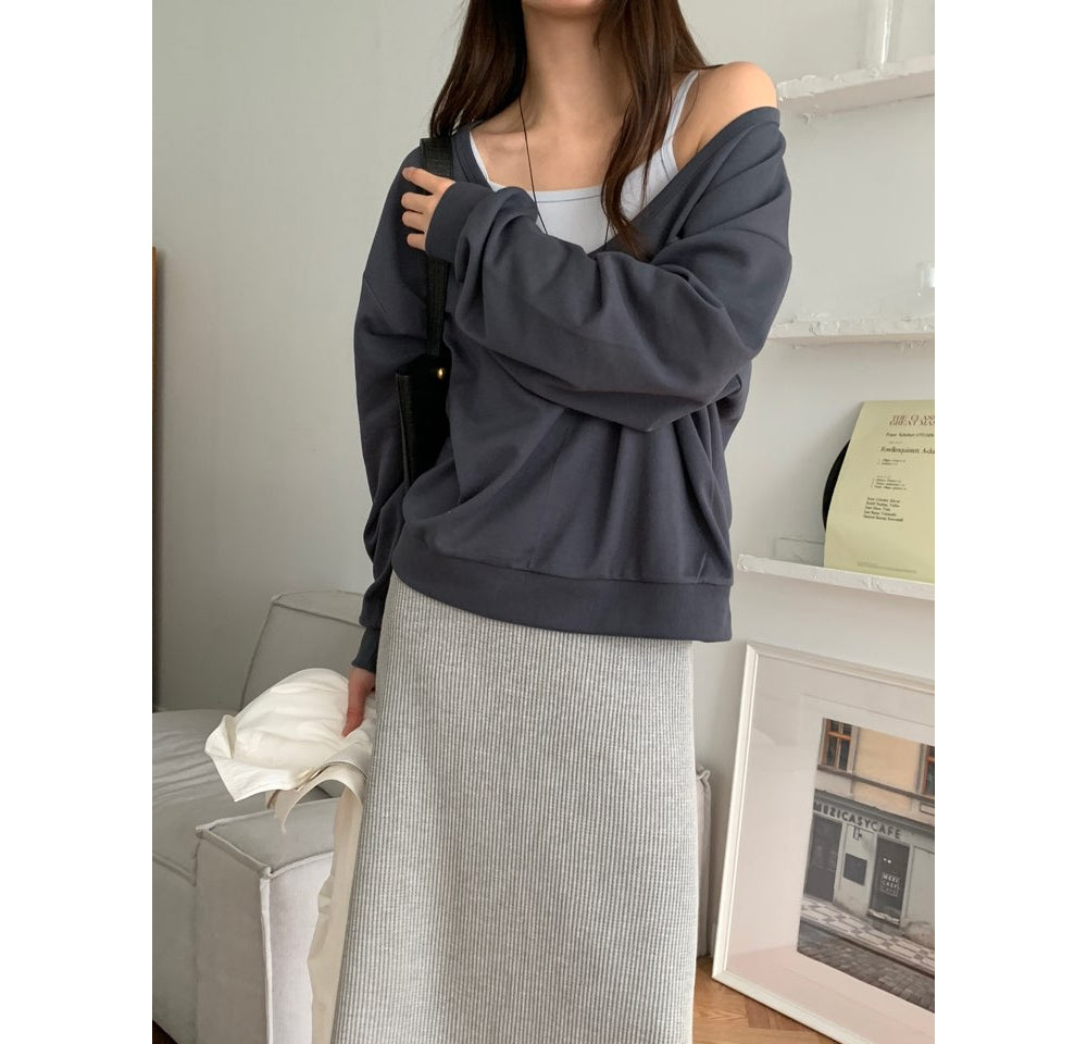 Preto Sweatshirt Set-4col