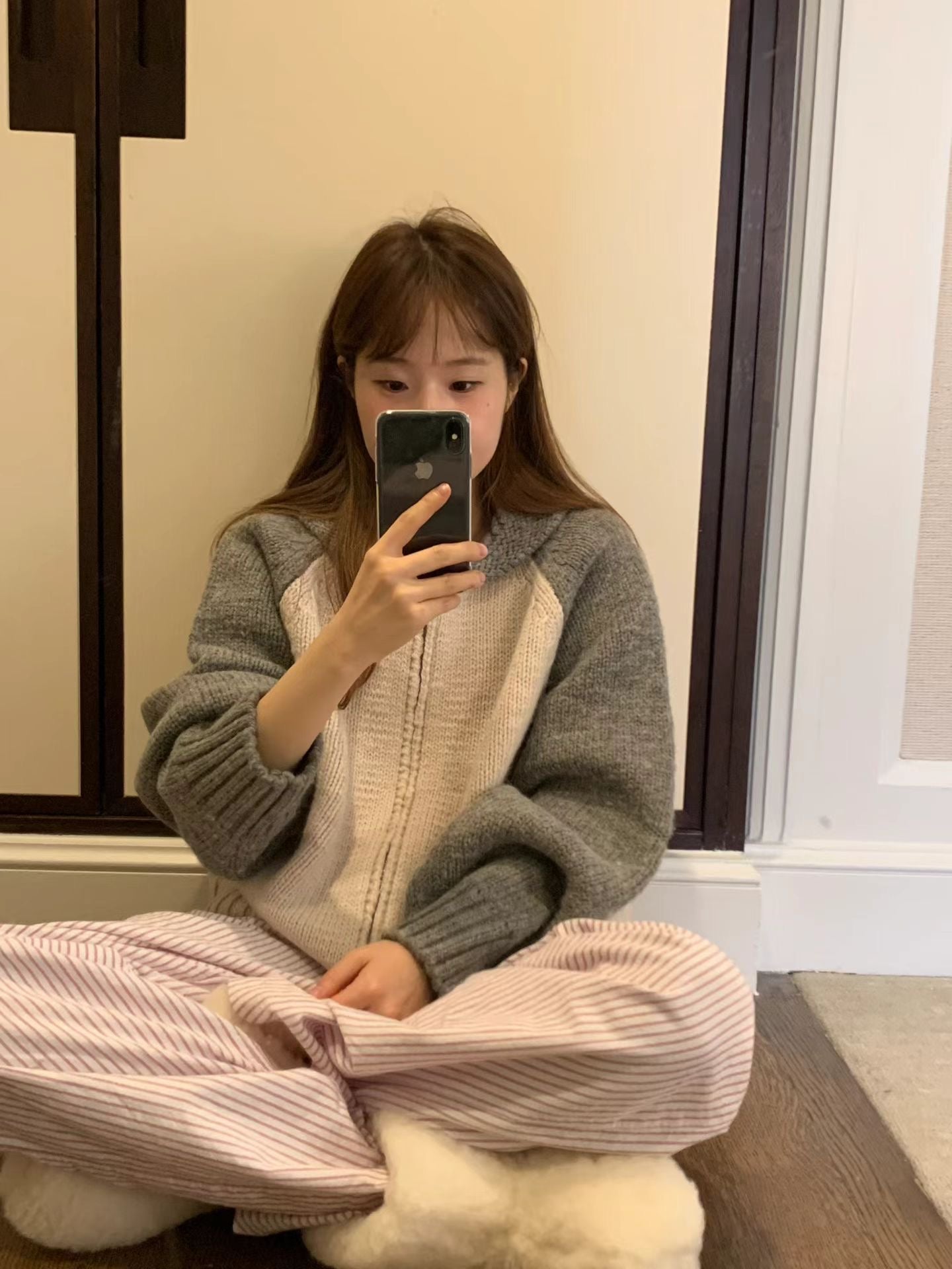 Ounce peanut raglan zip-up-2col