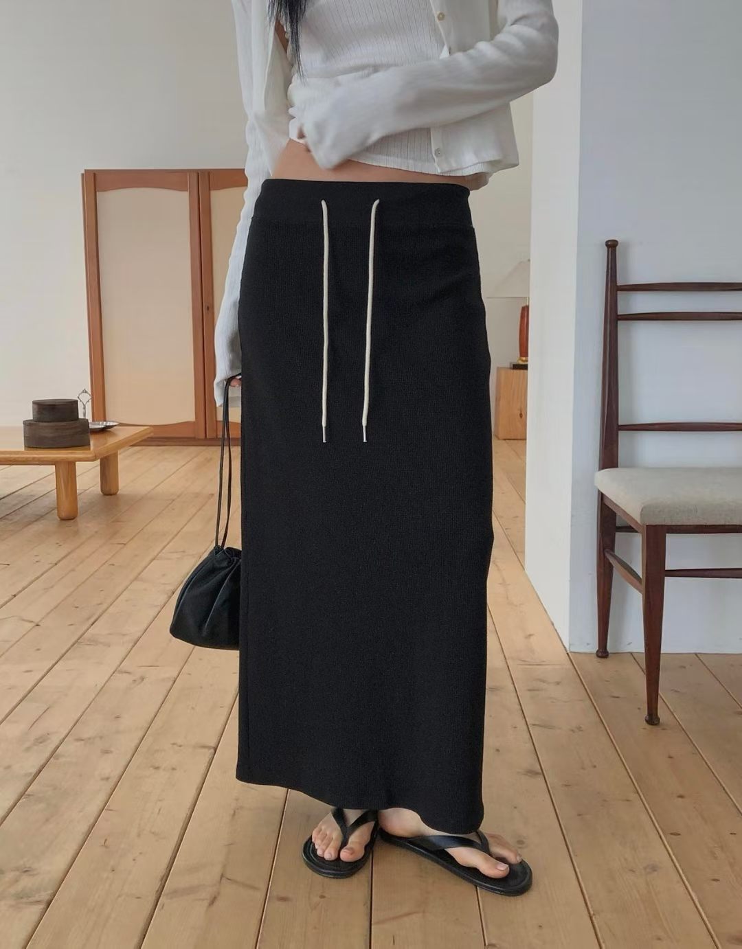 Waffle skirt-3col