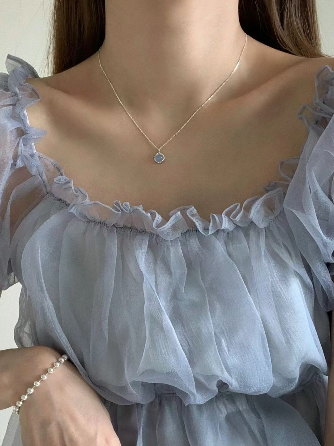 colored gemstone necklace