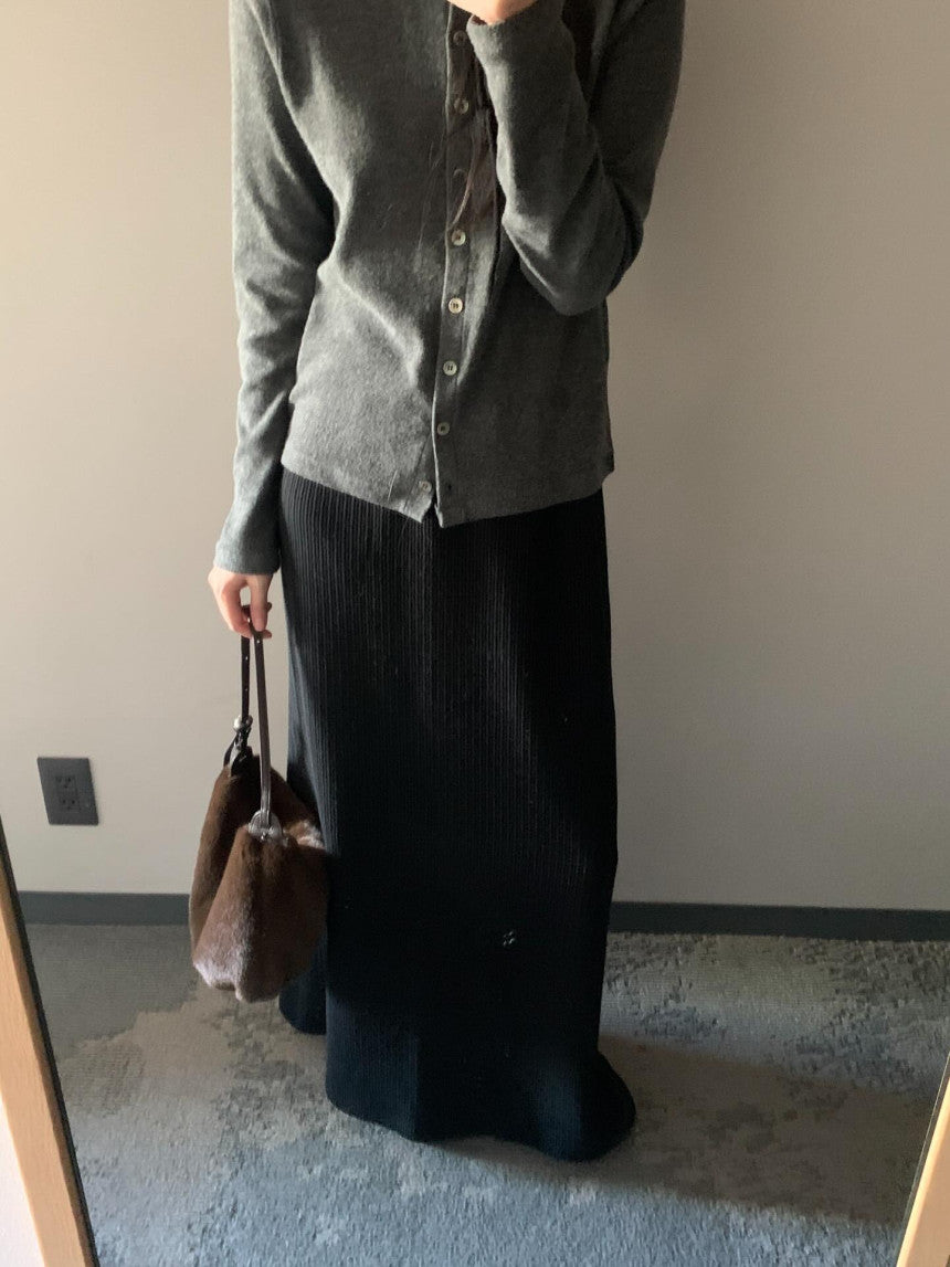 Miller maxi skirt-4col