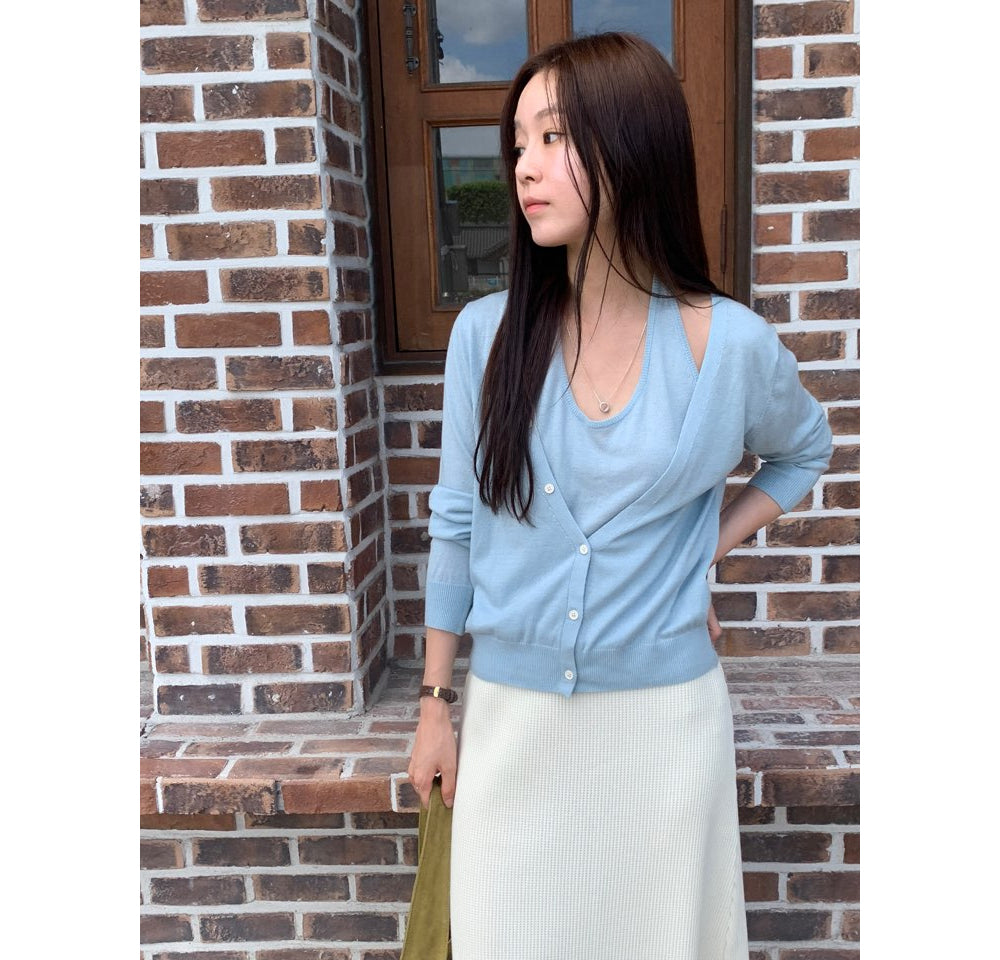 Colin Cardigan Set-4col