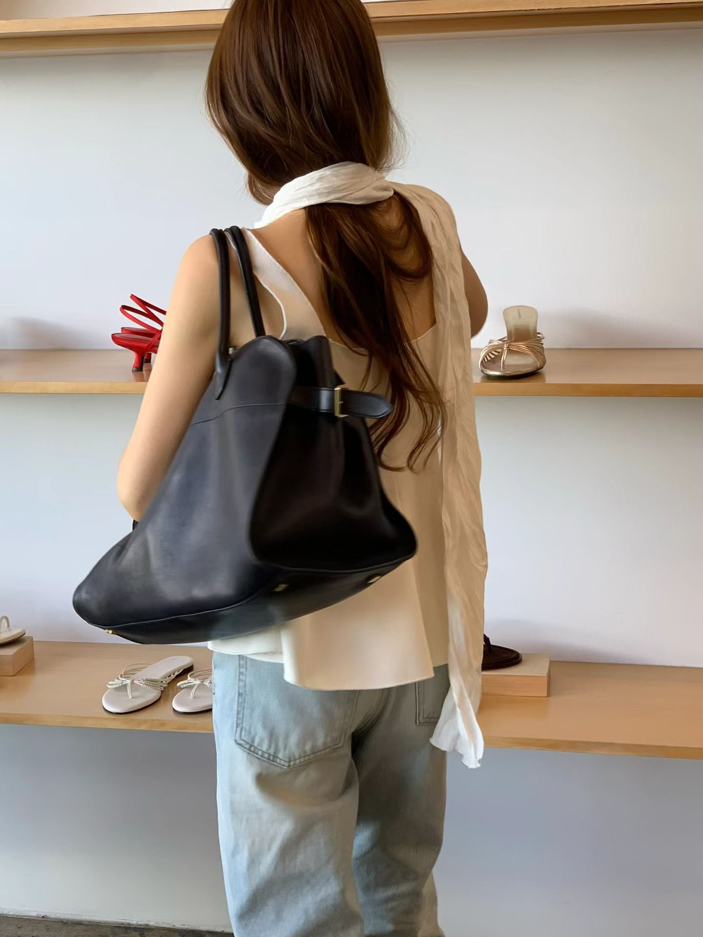 Ounce nas flare blouse-2col