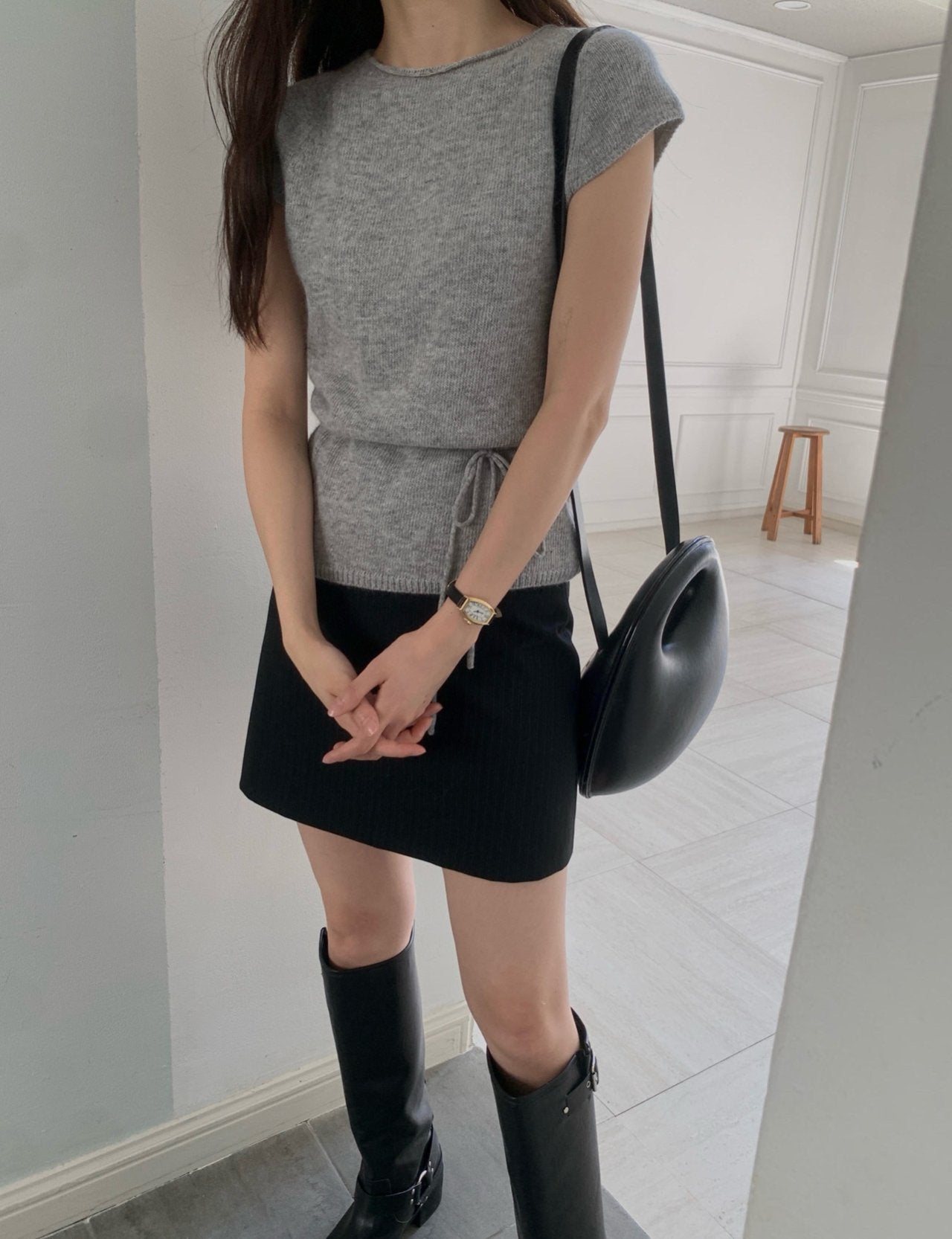 Fox belt knit-3col