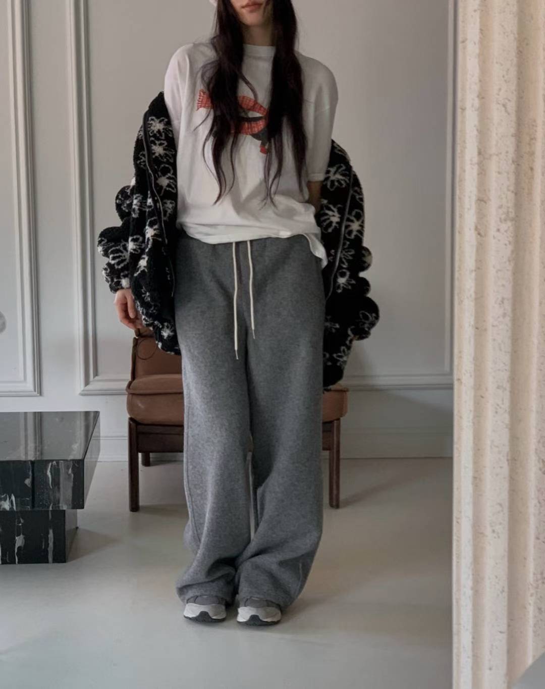 wool gimo pants-3col