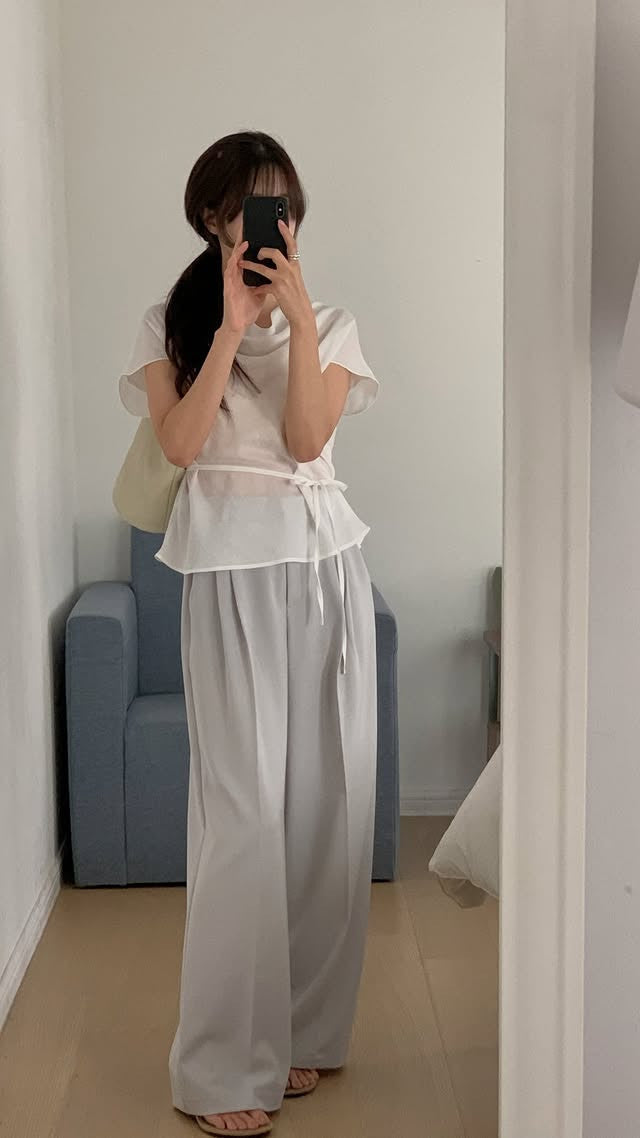 Uzu blouse-4col