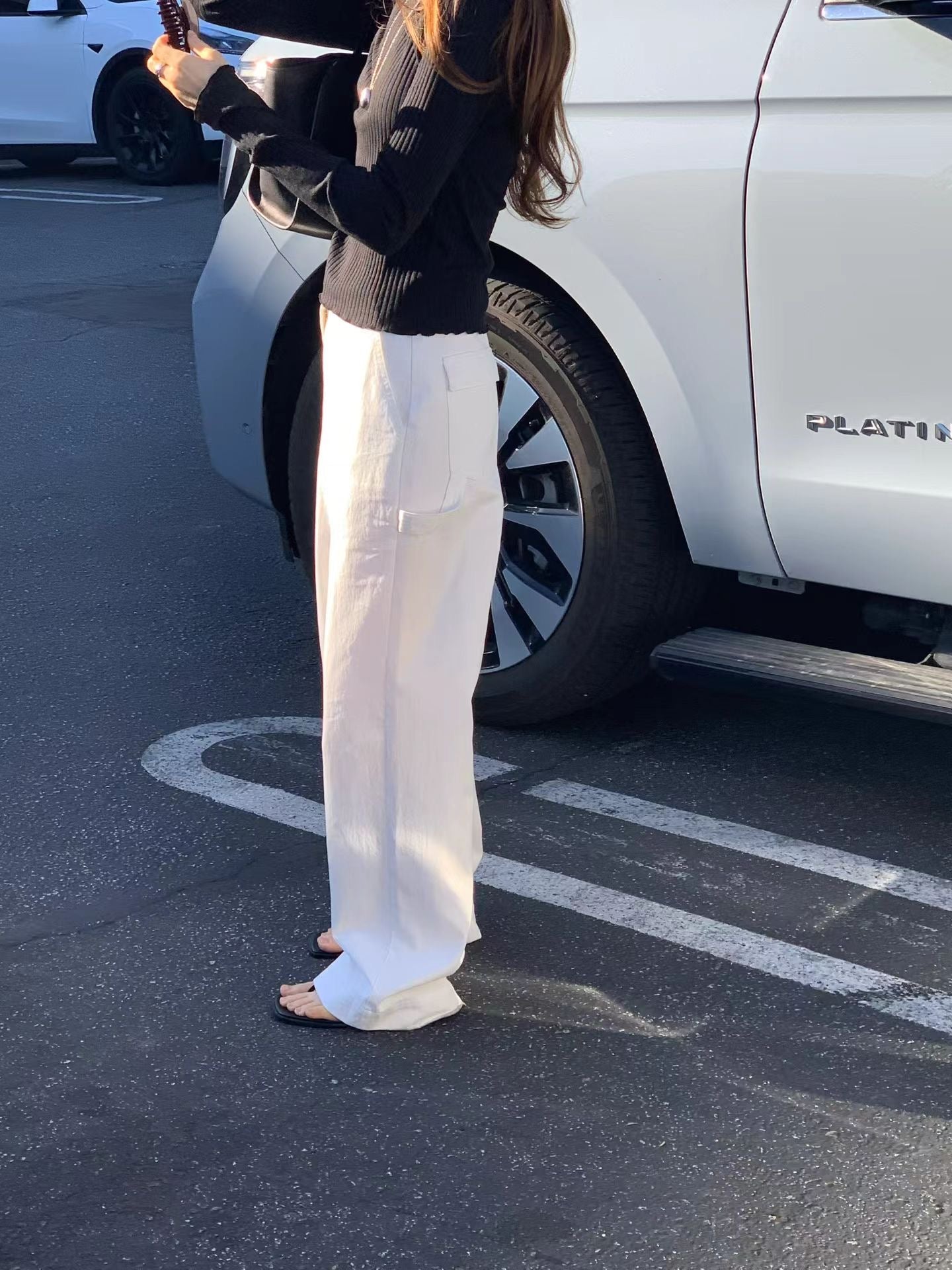 Ounce claire rib T-2col