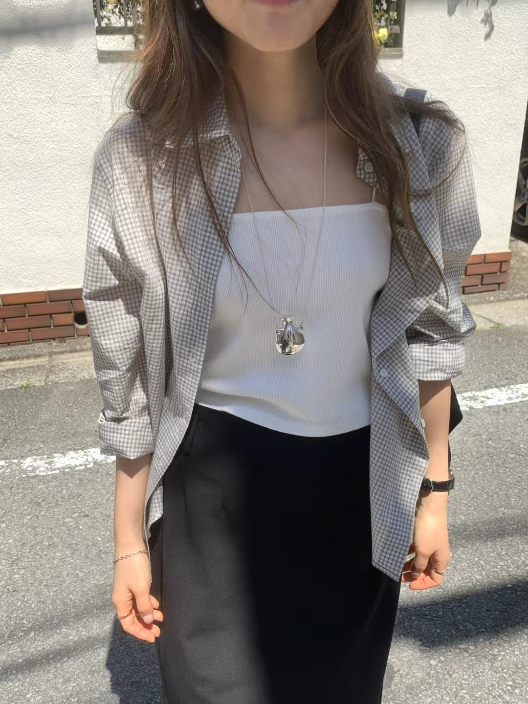 Ounce callum maxi skirt-2col