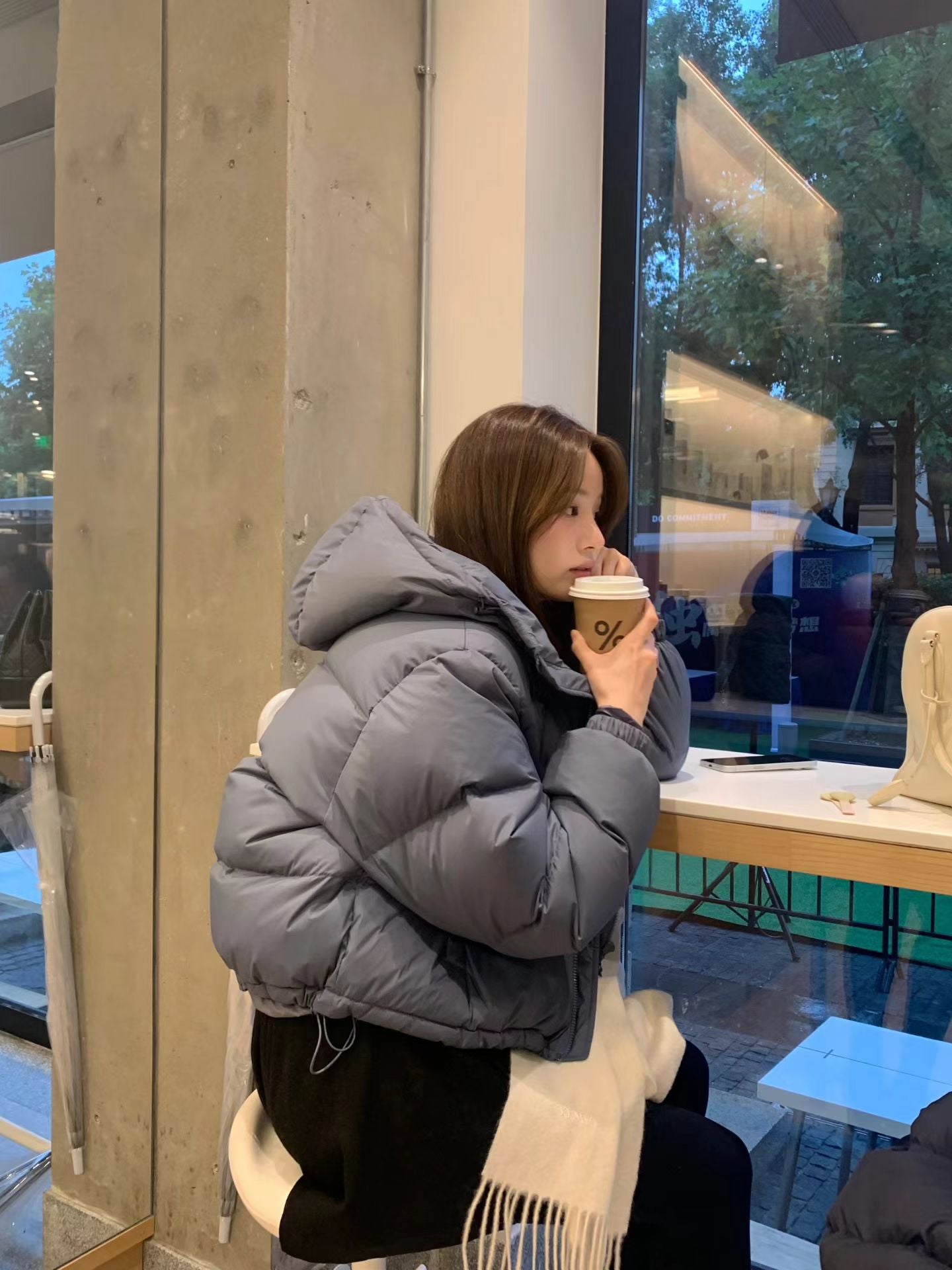 Ounce bunny hoodie padding-3col