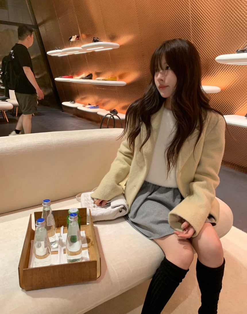 Justin wool jacket-2col