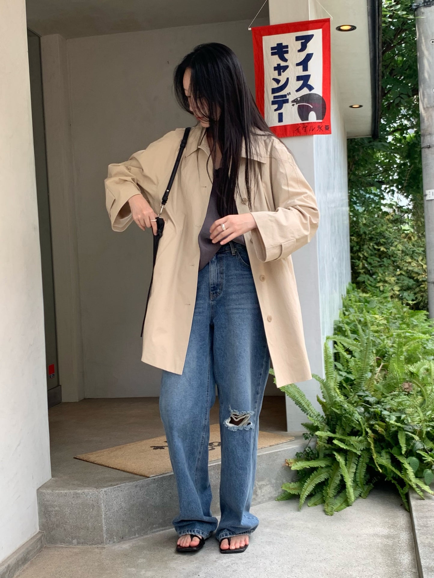 elise trench coat-2col