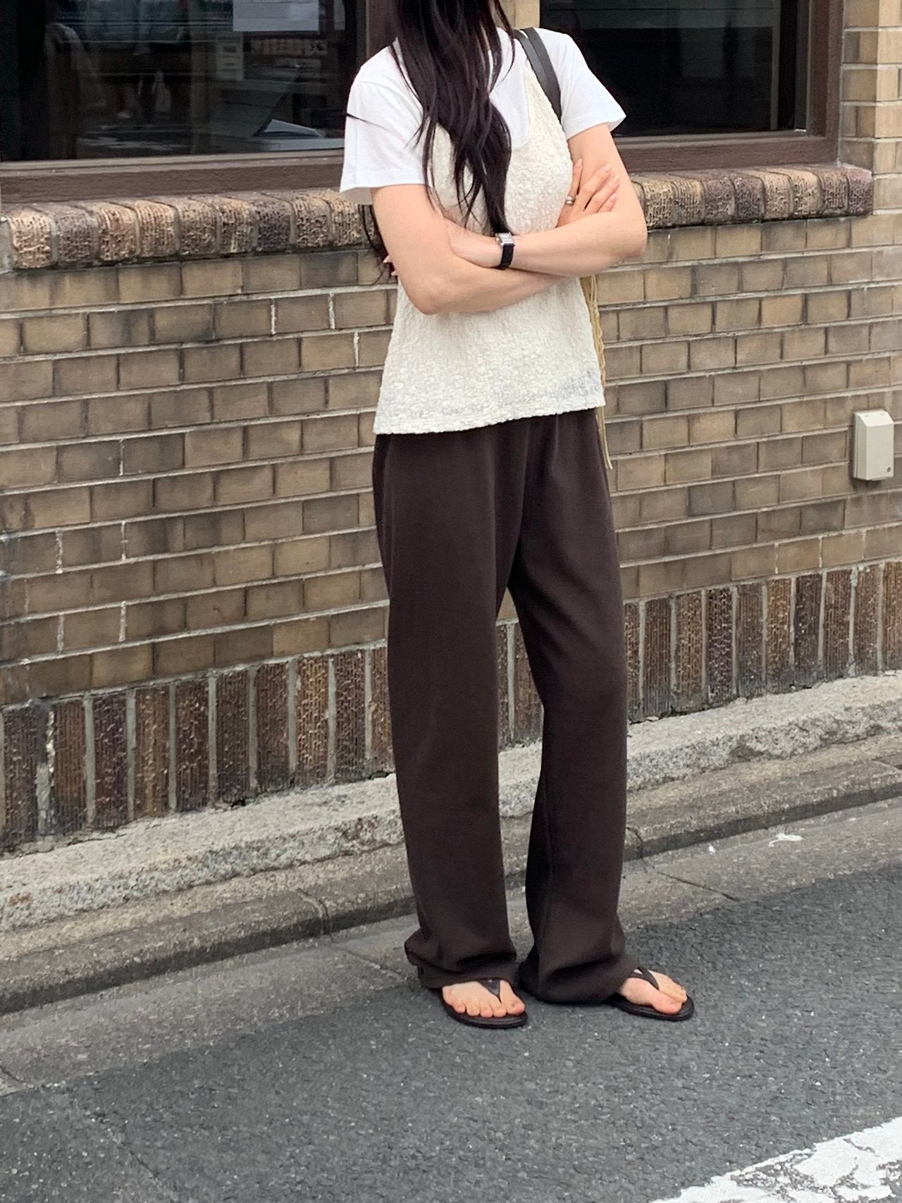 Cozy rib training pants-3col