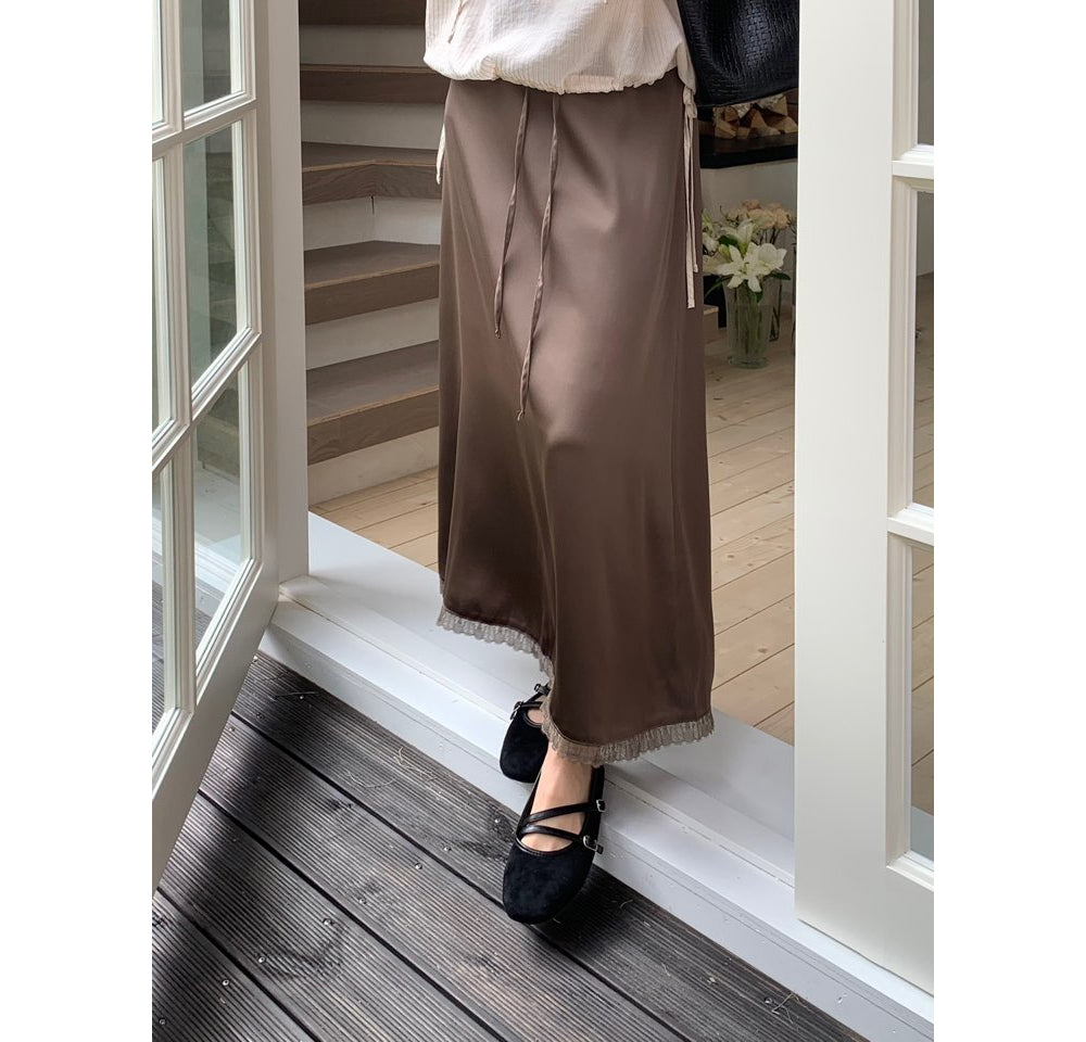 Nua Lace Skirt-2col