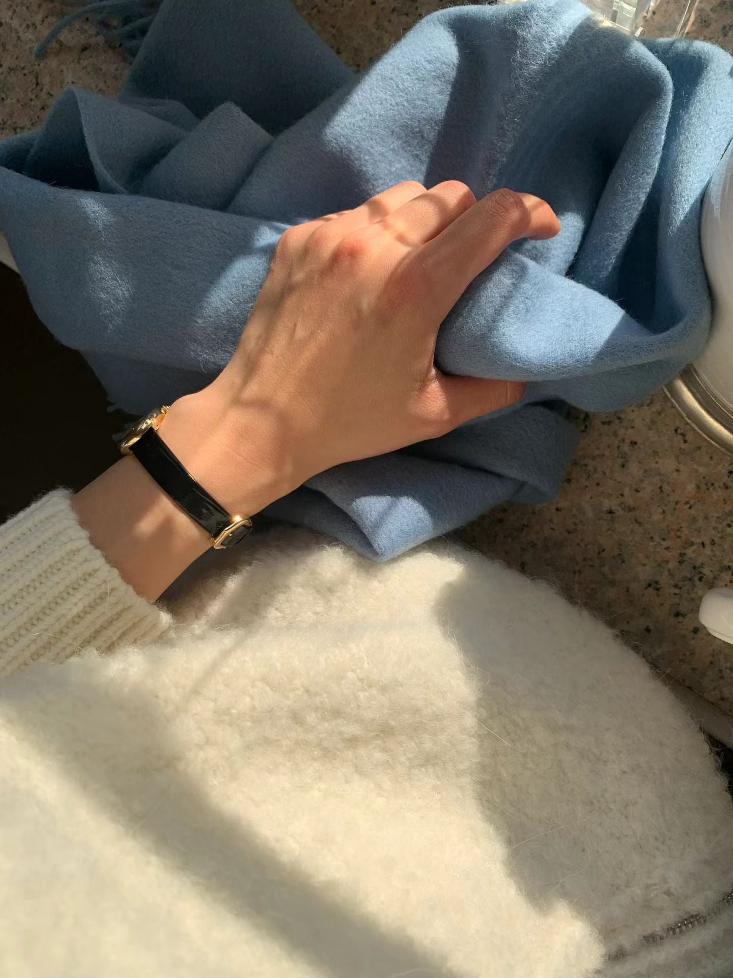 Ounce soft wool muffler-10col